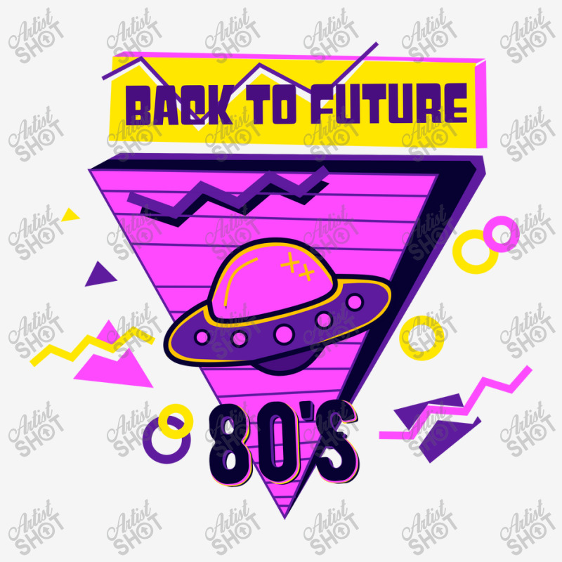 Ufo Back To Future 80s Retrowave Adjustable Cap by afancreaive99 | Artistshot