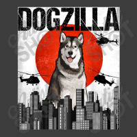 Funny Vintage Japanese Dogzilla Alaskan Malamute Men's Polo Shirt | Artistshot