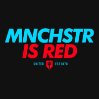 Manchester Is Red Man United Artwork Classic Portrait Canvas Print | Artistshot