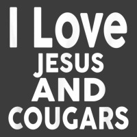 I Love Jesus And Cougars Funny Cougar Men's Polo Shirt | Artistshot