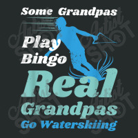 Funny Waterski Some Grandpas Play Bingo Women's Triblend Scoop T-shirt | Artistshot