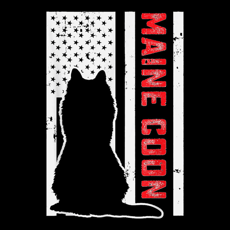 American Flag Maine Coon Cat Lover Proud Pet Owner Cat Mom V-Neck Tee by LUISRTORRES | Artistshot