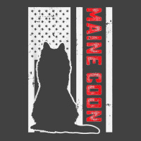 American Flag Maine Coon Cat Lover Proud Pet Owner Cat Mom Vintage T-shirt | Artistshot