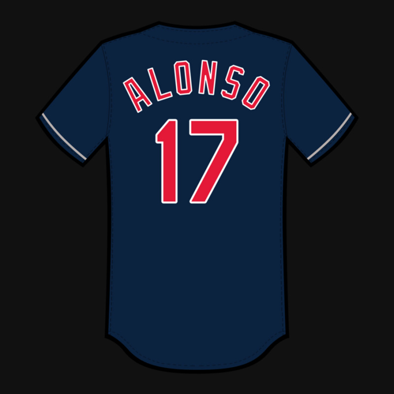 Yonder Alonso Jersey 1 License Plate Frame | Artistshot