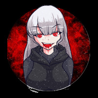 Anime Vampire Girl Halloween Adjustable Cap | Artistshot