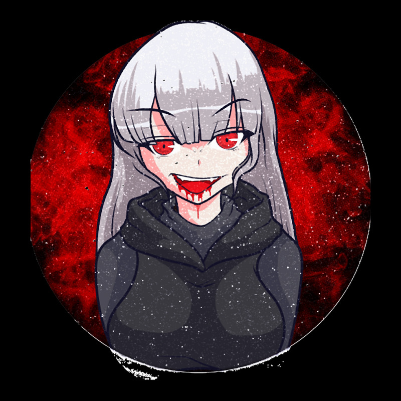 Anime Vampire Girl Halloween Adjustable Cap by cm-arts | Artistshot