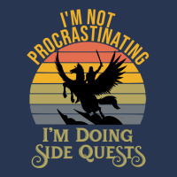 Im Not Procrastinating Im Doing Side Quests Ladies Denim Jacket | Artistshot