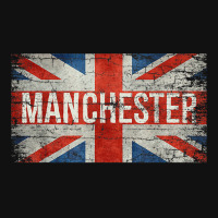 Manchester England United Kingdom British Flag Vintage Skinny Tumbler | Artistshot