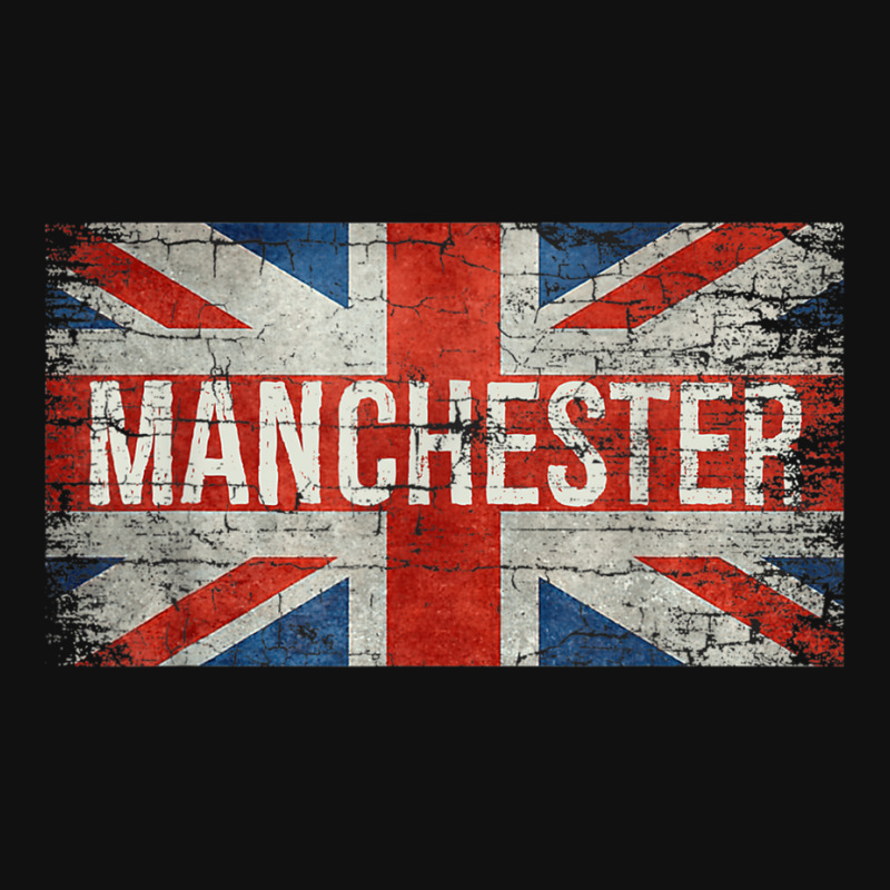 Manchester England United Kingdom British Flag Vintage Skinny Tumbler | Artistshot