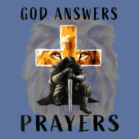 God Jesus Answers Prayers Warrior Men Christian Lion Graphic Lightweight Hoodie | Artistshot