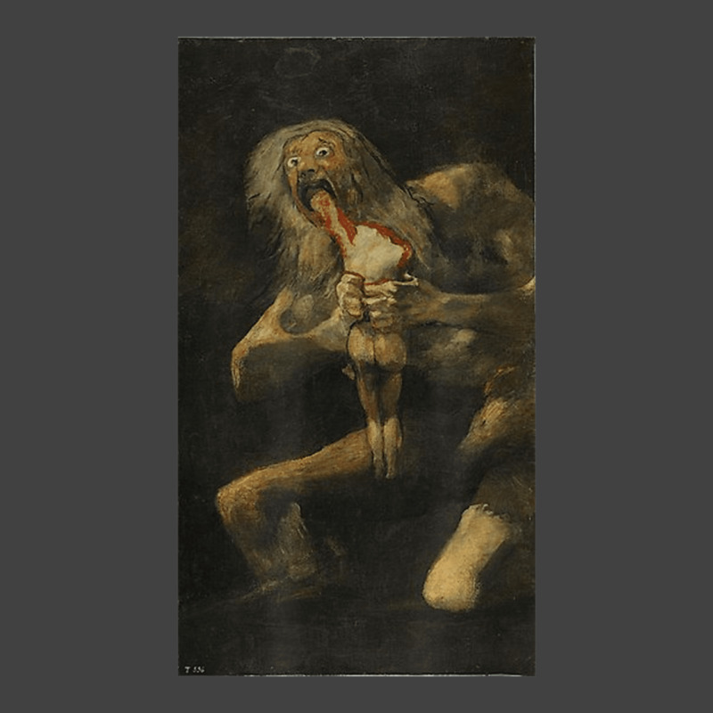 Francisco Goya Saturn Devouring His Son Vintage T-Shirt by WillettaIngber | Artistshot