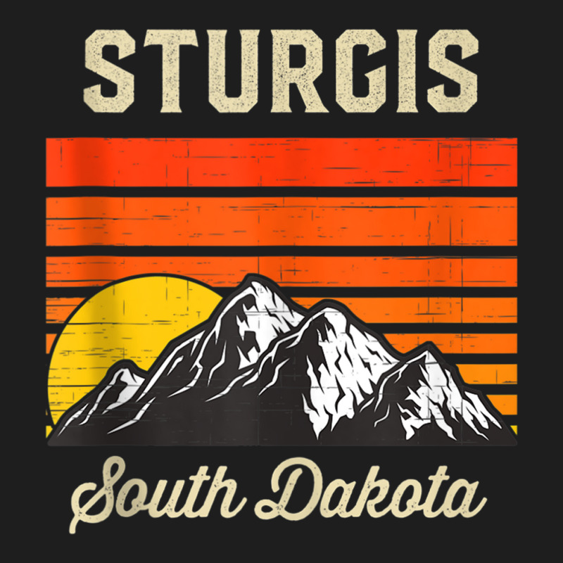 Sturgis South Dakota Retro Vintage City State Usa Tank Top Classic T-shirt by cm-arts | Artistshot