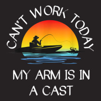 Mens I Can't Work Today My Arm Is In A Cast   Funny Fishing Gift T Shi Vintage Cap | Artistshot