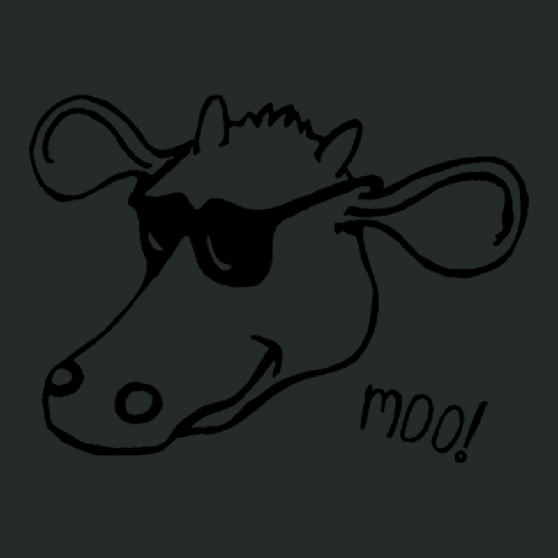 Moo! Women's Triblend Scoop T-shirt by cm-arts | Artistshot