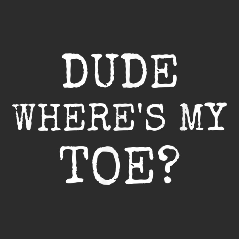 Toe Amputee Funny Humor Prosthetic Amputation Joke Gifts Exclusive T-shirt by DevynGiorgio | Artistshot