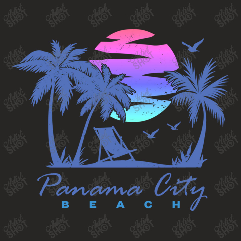 Panama City Beach Florida Vacation Trip Retro Vintage Sunset Pullover  Ladies Fitted T-Shirt by ToriLyshawnKelly | Artistshot