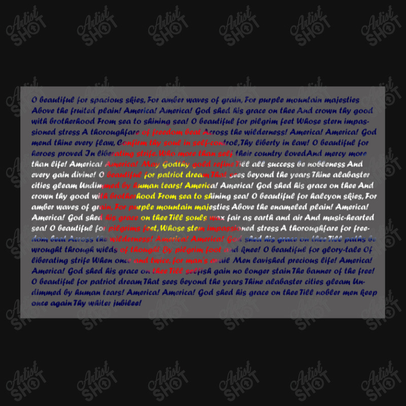 America The Beautiful Full Set Car Mats | Artistshot