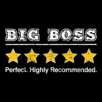 Mens Big Boss 5 Star Review. Perfect Funny Gift For Dad Big Boss Ragla Youth Hoodie | Artistshot