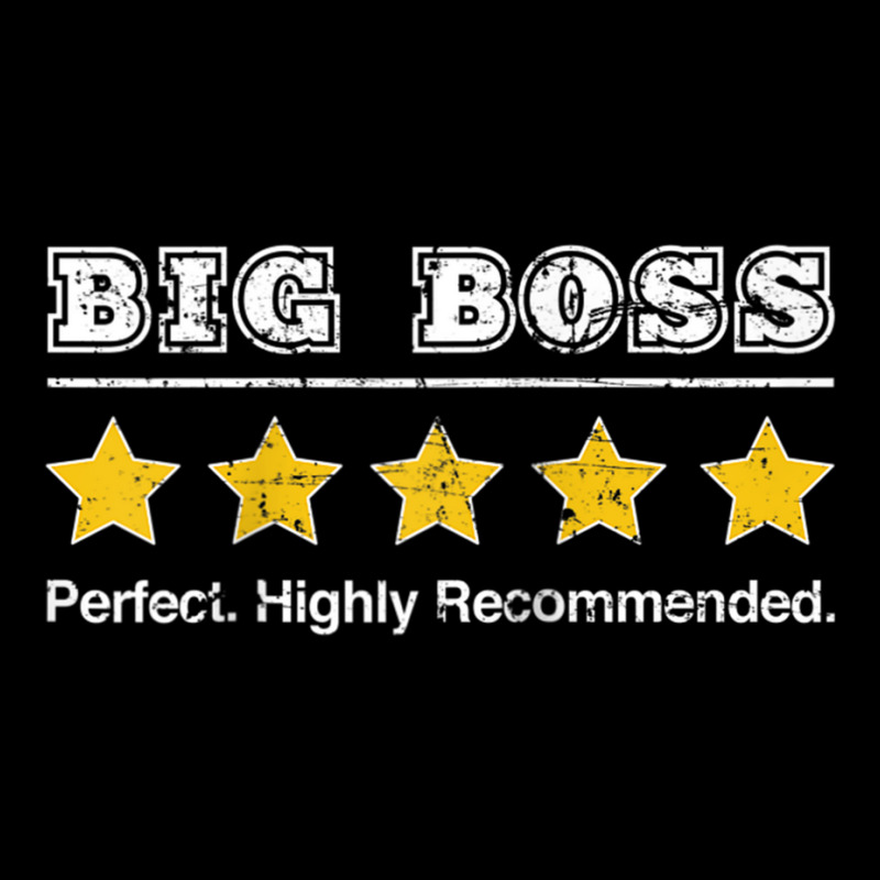 Mens Big Boss 5 Star Review. Perfect Funny Gift For Dad Big Boss Ragla Long Sleeve Baby Bodysuit | Artistshot