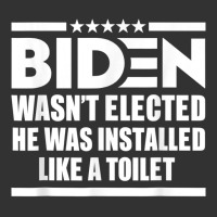 Joe Biden Wasn’t Elected He Was Installed Like A Toilet T Shirt Baby Bodysuit | Artistshot