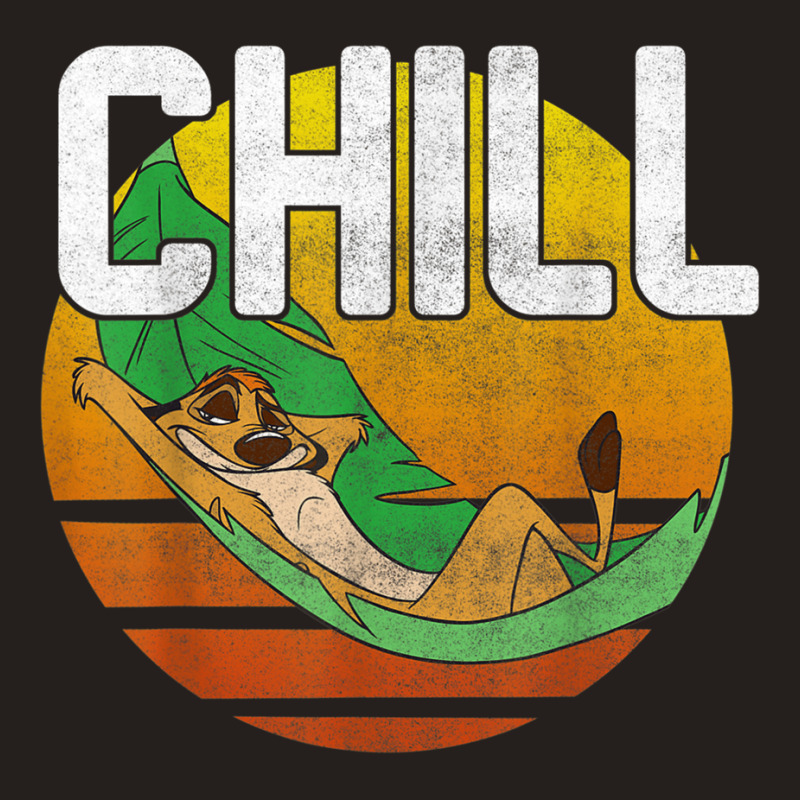 Funny Lion And King Timon Chill Leaf Hammock Vintage Tank Top by CrawfordMoes | Artistshot