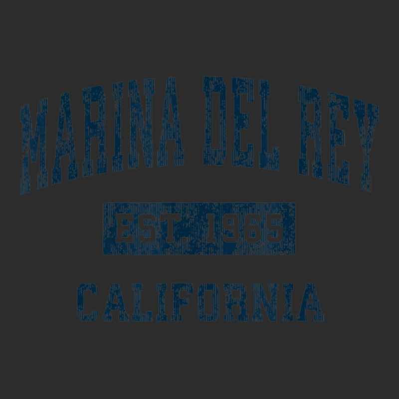 Marina Del Rey California Ca Vintage Sports Design Navy Exclusive T-shirt by TiffaneyAitchison | Artistshot