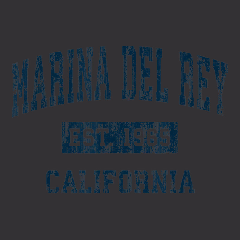 Marina Del Rey California Ca Vintage Sports Design Navy Vintage Short by TiffaneyAitchison | Artistshot