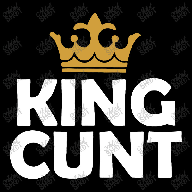 King Cunt V-neck Tee | Artistshot