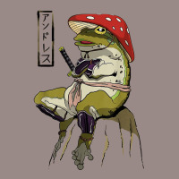 Mushroom Hat Samurai Frog Vintage Japanese Warrior T Shirt Vintage T-shirt | Artistshot