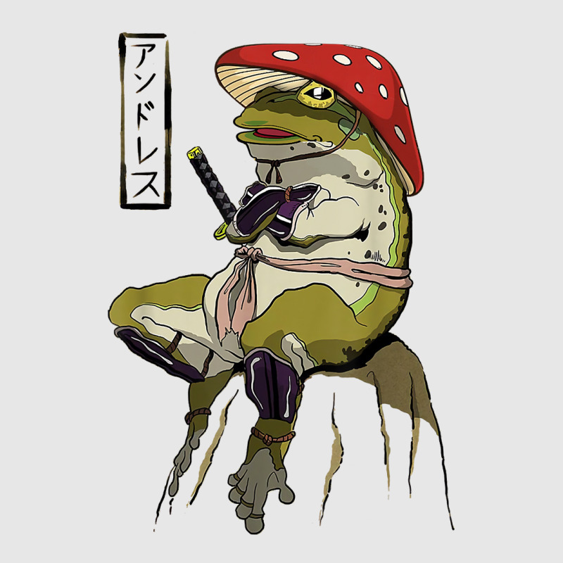 Mushroom Hat Samurai Frog Vintage Japanese Warrior T Shirt Unisex Jogger by cm-arts | Artistshot