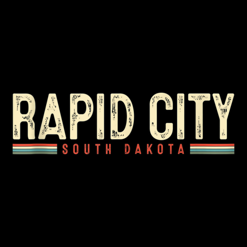 Rapid City South Dakota Retro Gift Tank Top Zipper Hoodie by cm-arts | Artistshot