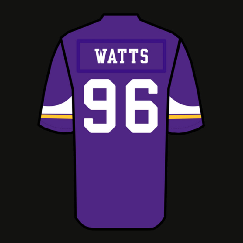 Armon Watts Jersey 1 Scorecard Crop Tee by RollinSmith | Artistshot