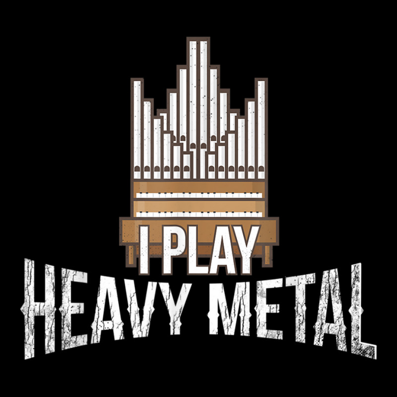 I Play Heavy Metal Church Organist Pipe Organ Player Women's V-Neck T-Shirt by LilyWillis | Artistshot