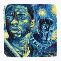 Black Panther Van Gogh T-shirt | Artistshot