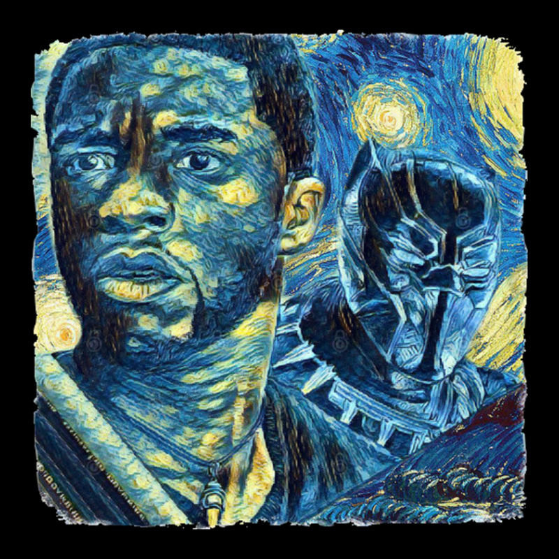 Black Panther Van Gogh Lightweight Hoodie by cm-arts | Artistshot