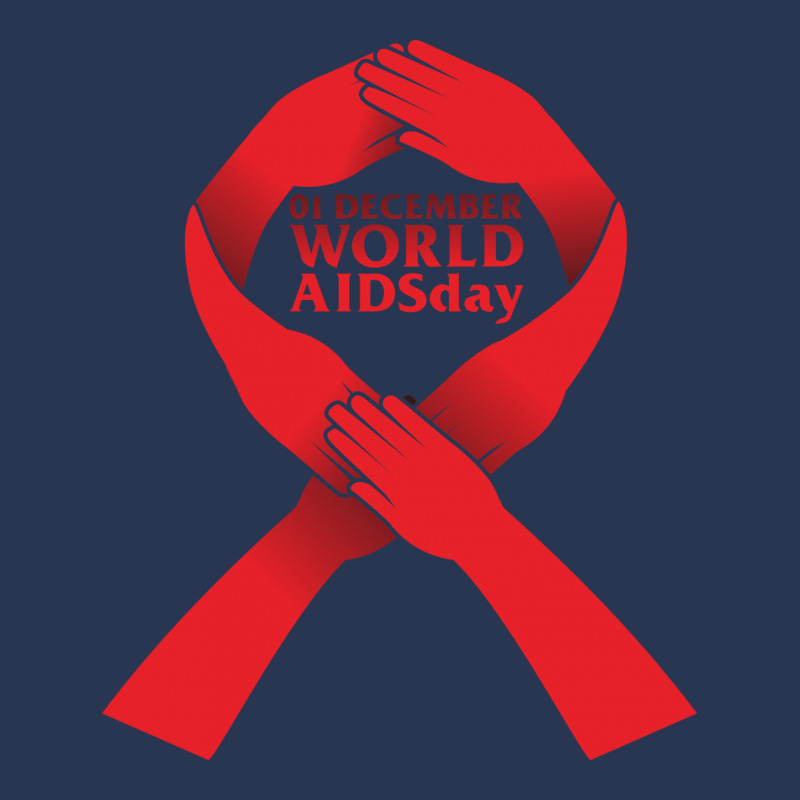 Aids World Day (care) Men Denim Jacket | Artistshot