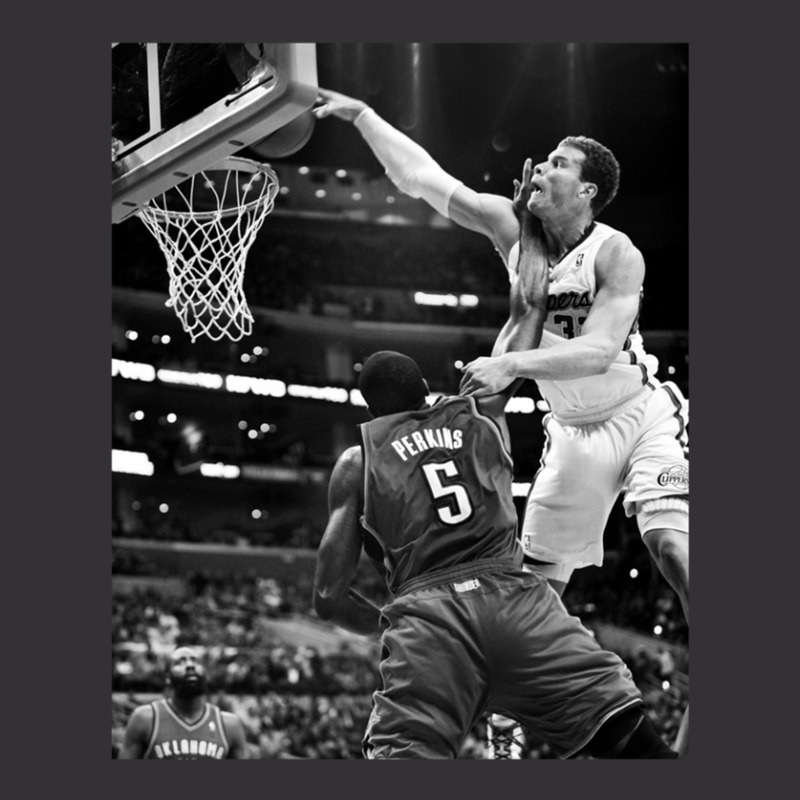 Blake Griffin Over Kendrick Perkins Vintage Short | Artistshot