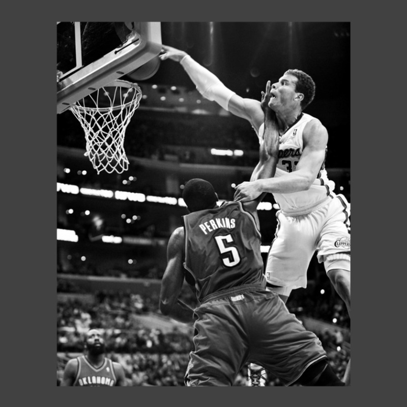 Blake Griffin Over Kendrick Perkins Vintage T-shirt | Artistshot