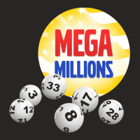 Mega Millions Lottery Ladies Fitted T-shirt | Artistshot