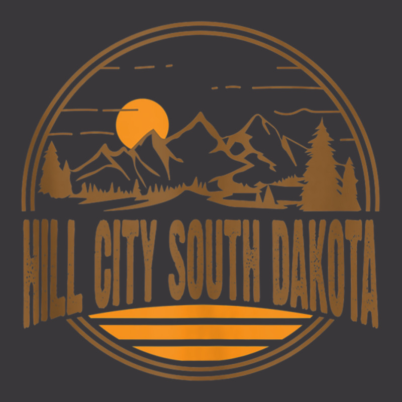 Vintage Hill City South Dakota Mountain Hiking Print Tank Top Ladies Curvy T-Shirt by cm-arts | Artistshot