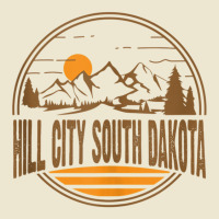 Vintage Hill City South Dakota Mountain Hiking Print Tank Top Cropped Hoodie | Artistshot