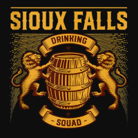 Sioux Falls Drinking Squad South Dakota Homebrewing Sd Tank Top Crop Top | Artistshot