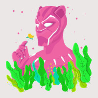 T'challa Pink Panther Pocket T-shirt | Artistshot