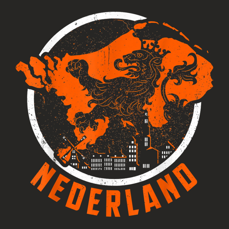 Netherlands Tshirt Nederland Dutch Holland Dutch Amsterdam T Shirt Ladies Fitted T-Shirt by cm-arts | Artistshot