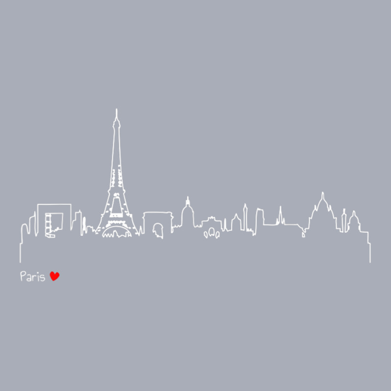 Paris Eiffel Tower Panorama Souvenir Tank Dress | Artistshot