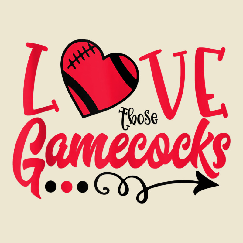 Love Those Gamecocks Fun T Shirt To Support Your Team Tank Top Cropped Hoodie by cm-arts | Artistshot