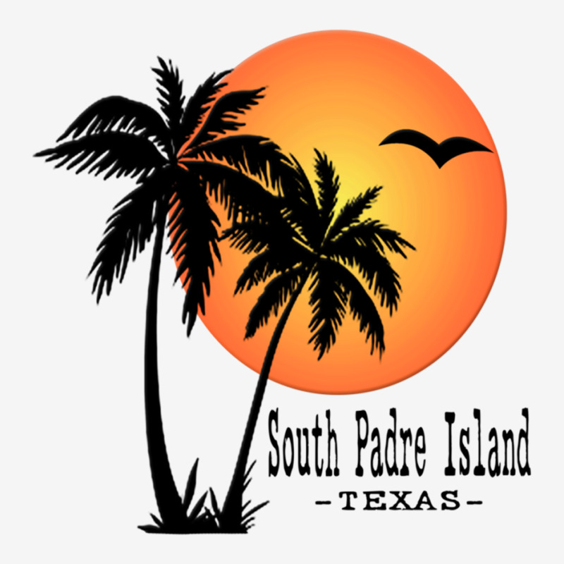 South Padre Island Souvenir Texas Gift Palm Tree Sun Beach Long Sleeve Toddler 3/4 Sleeve Tee by cm-arts | Artistshot