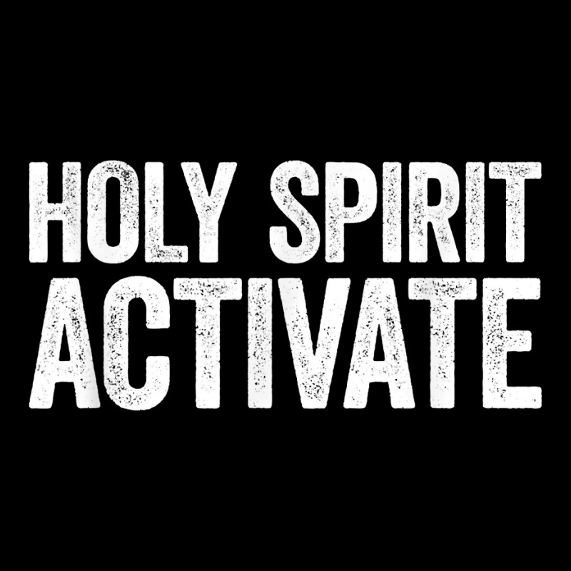 Holy Spirit Activate Shirt Christian Holy Spirit Activate T Shirt Pocket T-shirt | Artistshot