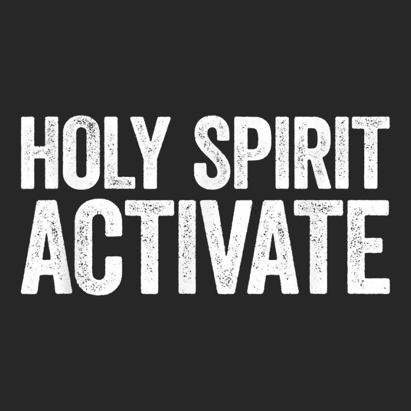 Holy Spirit Activate Shirt Christian Holy Spirit Activate T Shirt Men's T-shirt Pajama Set | Artistshot