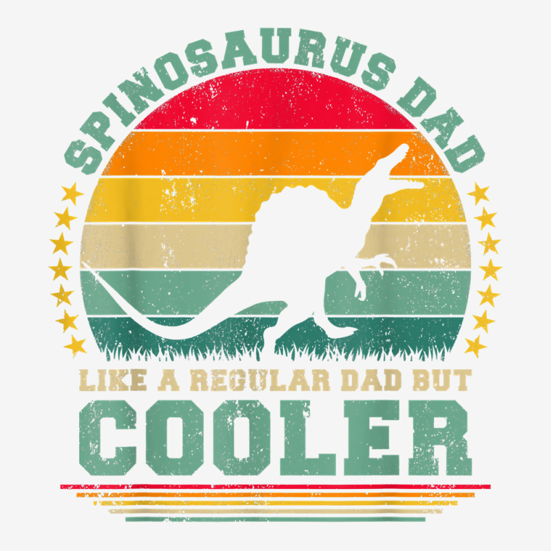 Mens Spinosaurus Dad Like A Regular Dad But Cooler Father's Day T Shir Adjustable Cap | Artistshot